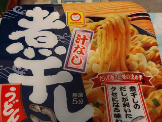 中評価】マルちゃん 汁なし煮干しうどんの感想・クチコミ・商品