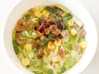 「明星食品 BIGだぜ！ 一平ちゃん 旨辛味噌ラーメン カップ99g」のクチコミ画像 by コーンスナック好きさん