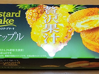 ロッテ カスタードケーキ 贅沢果汁 パイナップル 20箱 中評価】ロッテ カスタードケーキ 贅沢果汁 パイナップルの感想