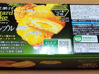 ロッテ カスタードケーキ 贅沢果汁 パイナップル 20箱 中評価】ロッテ カスタードケーキ 贅沢果汁 パイナップルの感想