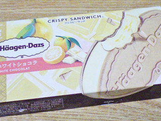 「ハーゲンダッツ クリスピーサンド ゆずホワイトショコラ 箱60ml」のクチコミ画像 by 7GのOPさん