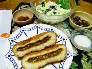 「セブン-イレブン お店で揚げたカレーパン」のクチコミ画像 by おうちーママさん