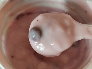 「ダノン ダノンビオヨーグルト 腸活これだけ 贅沢ブルーベリーミックス カップ150g」のクチコミ画像 by まめぱんださん