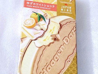 「ハーゲンダッツ クリスピーサンド ゆずホワイトショコラ 箱60ml」のクチコミ画像 by Falconsableさん