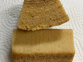 「無印良品 不揃い 焼きりんごバウム 袋1個」のクチコミ画像 by SANAさん