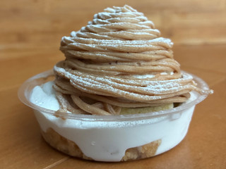 中評価】セブン-イレブン イタリア栗のモンブランの感想・クチコミ