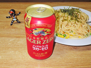 「KIRIN 本格醸造ノンアルコール ラガーゼロ 缶350ml」のクチコミ画像 by 7GのOPさん