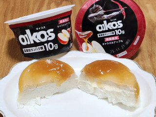 「ダノン オイコス プロテインヨーグルト 高吸収タンパク質 キャラメルアップル カップ113g」のクチコミ画像 by みにぃ321321さん