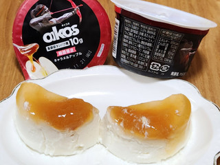 「ダノン オイコス プロテインヨーグルト 高吸収タンパク質 キャラメルアップル カップ113g」のクチコミ画像 by みにぃ321321さん