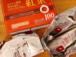 「イオン トップバリュ ベストプライス 紅茶100bags 1.6g×100」のクチコミ画像 by みちまるさん