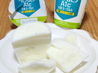 「明治 ヘモグロビンA1c対策ヨーグルト カップ112g」のクチコミ画像 by みにぃ321321さん