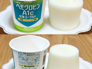 「明治 ヘモグロビンA1c対策ヨーグルト カップ112g」のクチコミ画像 by みにぃ321321さん