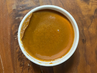 「ハーゲンダッツ ミニカップ クランチアーモンドキャラメル カップ92ml」のクチコミ画像 by ピンクのぷーさんさん