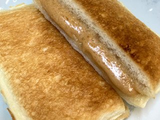 「ヤマザキ ランチパック ピーナッツ 袋2個」のクチコミ画像 by mika.さん