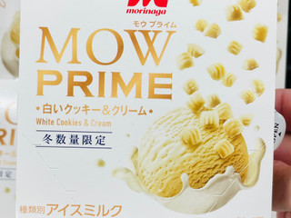 「森永 MOW PRIME 白いクッキー&クリーム カップ105ml」のクチコミ画像 by green_appleさん