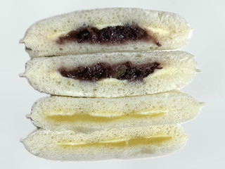 「ヤマザキ ランチパック 栗つぶ入りあんバターと芋あんバター」のクチコミ画像 by む チ ャさん