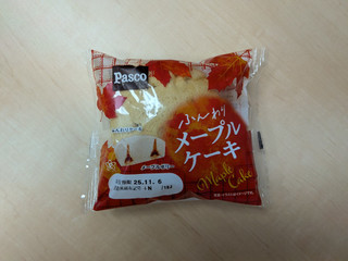 「Pasco ふんわりメープルケーキ 袋1個」のクチコミ画像 by 不分析さん