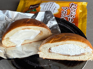 「Pasco たっぷりホイップマロンあんぱん 袋1個」のクチコミ画像 by chickyさん