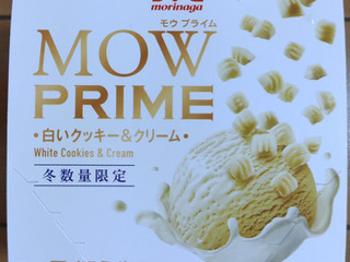 「森永 MOW PRIME 白いクッキー＆クリーム カップ105ml」のクチコミ画像 by ももtanさん