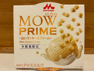 「森永 MOW PRIME 白いクッキー＆クリーム カップ105ml」のクチコミ画像 by パン太郎さん