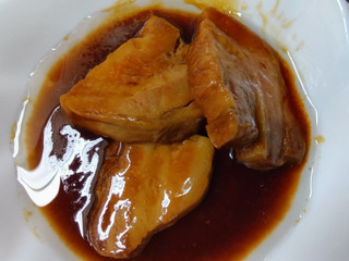 「伊藤ハム おかずプラス 豚角煮 袋130g」のクチコミ画像 by べべふぉっくさん