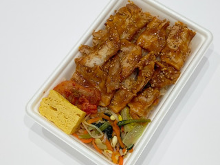 「セブン-イレブン 韓国風 炭火豚焼肉弁当」のクチコミ画像 by ばぶたろうさん