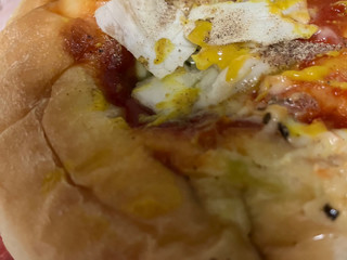 「ヤマザキ デリポット マルゲリータピザ 袋1個」のクチコミ画像 by ゆーぱんさん