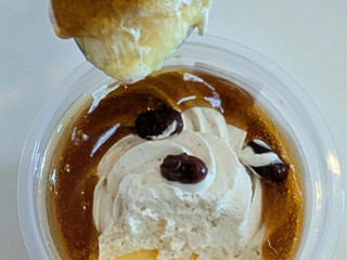 「ロピア プチ 黒みつきなこクリームプリン」のクチコミ画像 by はるなつひさん