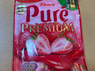 「カンロ ピュレグミプレミアム 栃木産とちあいか苺 袋54g」のクチコミ画像 by なでしこ5296さん
