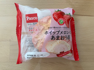「Pasco ホイップメロンパン あまおう苺 袋1個」のクチコミ画像 by こつめかわうそさん