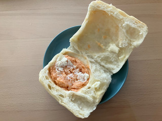 「Pasco 塩パン 明太ポテト 袋1個」のクチコミ画像 by こつめかわうそさん