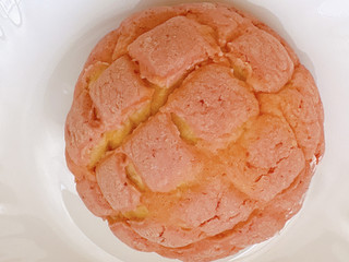 「Pasco ホイップメロンパン あまおう苺 袋1個」のクチコミ画像 by あゆせ1018さん