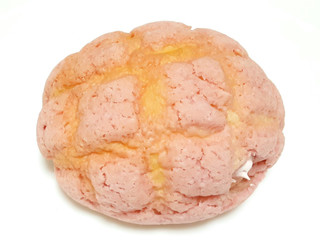 「Pasco ホイップメロンパン あまおう苺 袋1個」のクチコミ画像 by つなさん