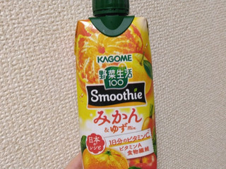 高評価】カゴメ 野菜生活100 Smoothie みかん＆ゆずMix