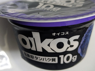 「ダノン オイコス プロテイン10g ブルーベリー カップ113g」のクチコミ画像 by まこぴーさん