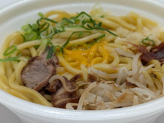 「ファミリーマート BE：FIRST 辛味噌だれの油そば」のクチコミ画像 by ばぶたろうさん