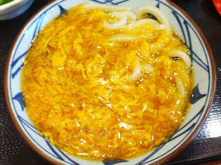 「丸亀製麺 たまごあんかけうどん」のクチコミ画像 by モーパパさん
