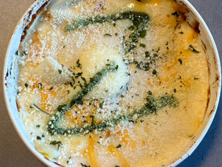 「ファミリーマート バジル香る！クワトロチーズラザニア」のクチコミ画像 by chickyさん