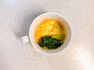 「相模屋 たんぱく質のとれるかに味噌の旨み豆乳スンドゥブ 300g」のクチコミ画像 by むぎっこさん