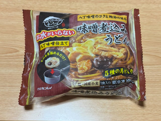 「キンレイ お水がいらない みそ煮込みうどん 袋499g」のクチコミ画像 by さちもぐハピさん