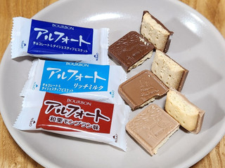 「ブルボン アルフォート 和栗モンブラン味 136g」のクチコミ画像 by みにぃ321321さん