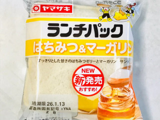 「ヤマザキ ランチパック はちみつ＆マーガリン」のクチコミ画像 by ゆのみさん