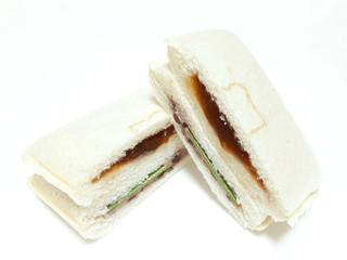 「ヤマザキ ランチパック きなこもち風と抹茶あずき」のクチコミ画像 by つなさん