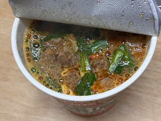 「日清食品 カップヌードル 辛味噌 83g」のクチコミ画像 by りりりんりんさん