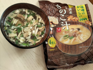「もへじ お味噌の美味しい 3種の国産 きのこ汁 79.6g」のクチコミ画像 by コマメのグルメさん