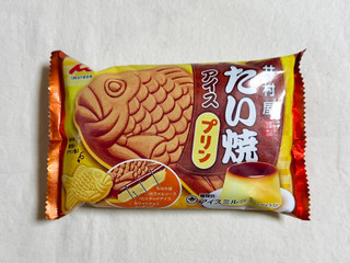 「井村屋 たい焼アイス プリン 袋130ml」のクチコミ画像 by む チ ャさん