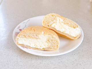 「ファミリーマート ファミマルBakery 雪見だいふくみたいなパン」のクチコミ画像 by むぎっこさん