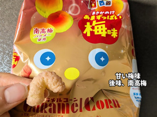 高評価】「キャラメルコーン 梅味 62g 340k - 東ハト キャラメル
