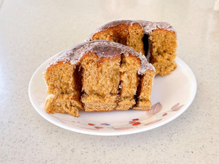 「セブン-イレブン カプチーノ仕立てのシナモンロール」のクチコミ画像 by むぎっこさん