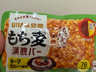 「UHA味覚糖 もち麦満腹バー キーマカレー味 袋55g」のクチコミ画像 by gologoloさん